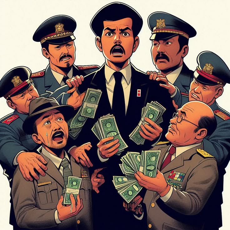 Ilustrasi propaganda dalam perang modern menggunakan media digital